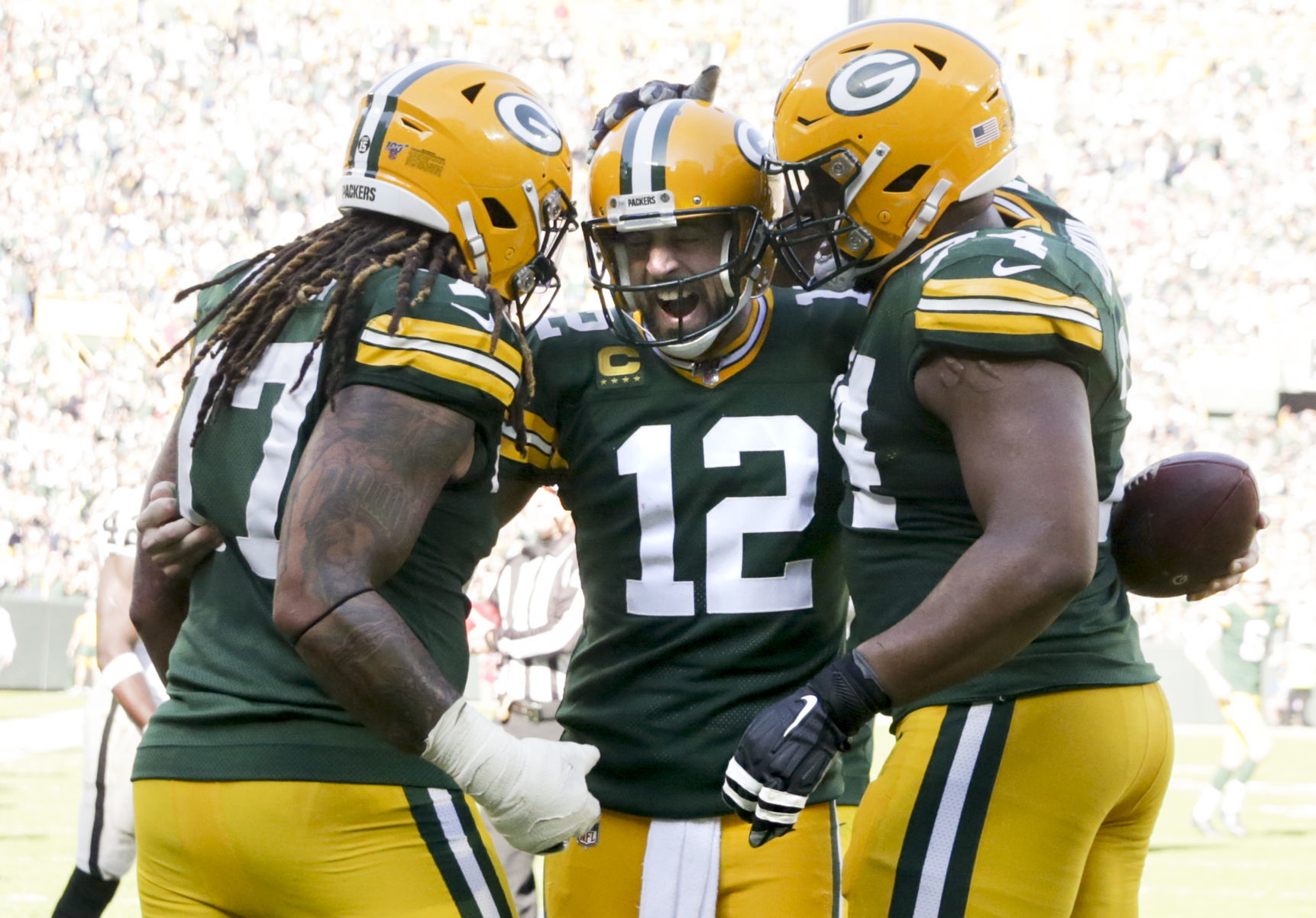 Packers 42, Raiders 24